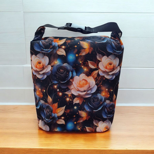  Uzsonnás táska - Roll top Lunch bag - Zero waste , Táska & Tok, Uzsonna- & Ebéd tartó, Ebéd tasak, doboz, Varrás, MESKA