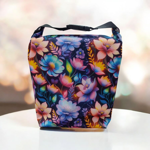 Uzsonnás táska - Roll top Lunch bag - Zero waste , Táska & Tok, Uzsonna- & Ebéd tartó, Ebéd tasak, doboz, Varrás, MESKA