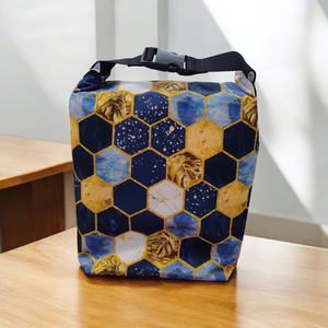 Uzsonnás táska - Roll top Lunch bag - Zero waste , Táska & Tok, Uzsonna- & Ebéd tartó, Ebéd tasak, doboz, Varrás, MESKA