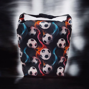 Focis Uzsonnás táska - Roll top Lunch bag - Zero waste  - táska & tok - uzsonna- & ebéd tartó - ebéd tasak, doboz - Meska.hu