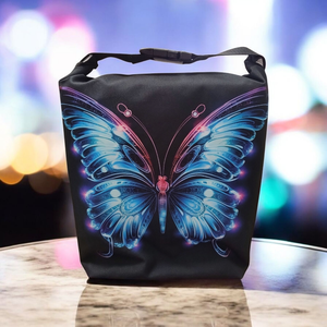 Pillangó Uzsonnás táska - Roll top Lunch bag - Zero waste  - Meska.hu