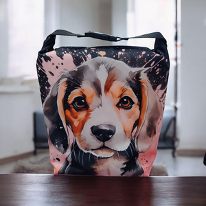  Uzsonnás táska - Roll top Lunch bag - Zero waste , Táska & Tok, Uzsonna- & Ebéd tartó, Ebéd tasak, doboz, Varrás, MESKA