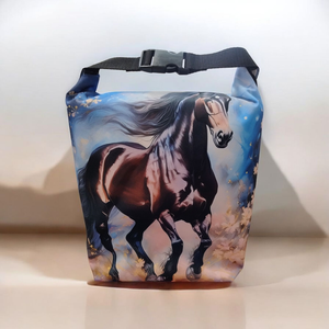 Lovas Uzsonnás táska - Roll top Lunch bag - Zero waste  - Meska.hu