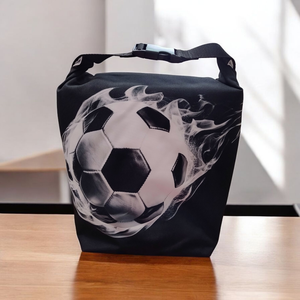 Focis Uzsonnás táska - Roll top Lunch bag - Zero waste , Táska & Tok, Uzsonna- & Ebéd tartó, Ebéd tasak, doboz, Varrás, MESKA