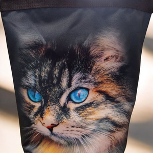 Cicás Uzsonnás táska - Roll top Lunch bag - Zero waste  - táska & tok - uzsonna- & ebéd tartó - ebéd tasak, doboz - Meska.hu