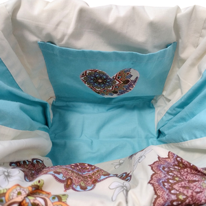 Biciklikosár-bélés - játék & sport - sport és kikapcsolódás - kerékpározás - bicikli kosár huzat - Meska.hu