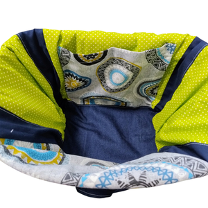 Biciklikosár-bélés - játék & sport - sport és kikapcsolódás - kerékpározás - bicikli kosár huzat - Meska.hu