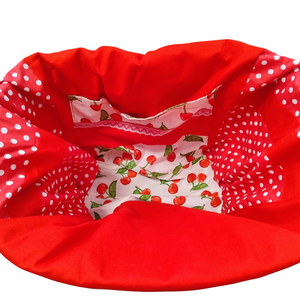 Biciklikosár-bélés - játék & sport - sport és kikapcsolódás - kerékpározás - bicikli kosár huzat - Meska.hu