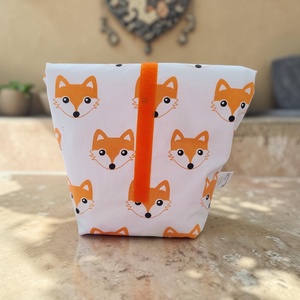 Erdei állatok Uzsonnás zsák, táska - lunch bag - táska & tok - uzsonna- & ebéd tartó - ebéd tasak, doboz - Meska.hu