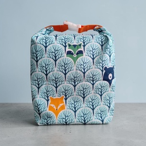 Uzsonnás táska - Rolltop lunch bag - zero waste - Meska.hu