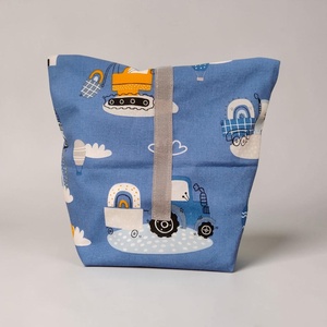 Erdei állatok Uzsonnás zsák, táska - lunch bag - táska & tok - uzsonna- & ebéd tartó - ebéd tasak, doboz - Meska.hu