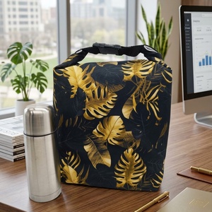 Uzsonnás táska - Roll top Lunch bag - Zero waste  - Meska.hu