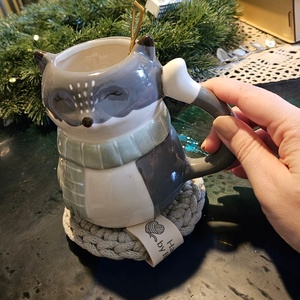 Horgolt poháralátét - Meska.hu