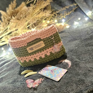 Horgolt kislány táska �� - táska & tok - pénztárca & más tok - pénztárca - gyerek pénztárca - Meska.hu