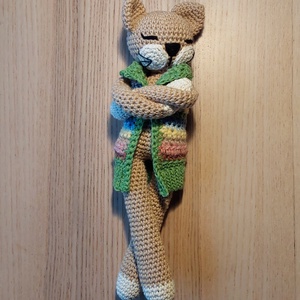 Horgolt  cica - játék & sport - plüssállat & játékfigura - cica - Meska.hu