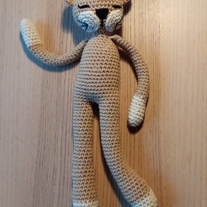 Horgolt  cica - játék & sport - plüssállat & játékfigura - cica - Meska.hu