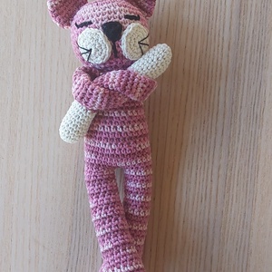 Horgolt  cica - játék & sport - plüssállat & játékfigura - cica - Meska.hu