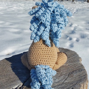 Horgolt póni - játék & sport - plüssállat & játékfigura - ló - Meska.hu