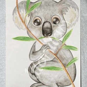 Koala - rajz -  - Meska.hu