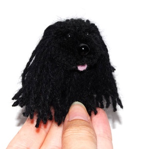 Mini puli - fekete -  - Meska.hu