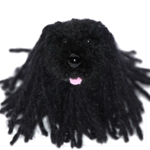 Mini puli - fekete -  - Meska.hu