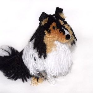 Skót juhászkutya, collie - tricolor -  - Meska.hu