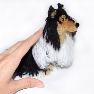 Skót juhászkutya, collie - tricolor -  - Meska.hu