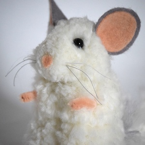 Fehér csincsilla -  - Meska.hu