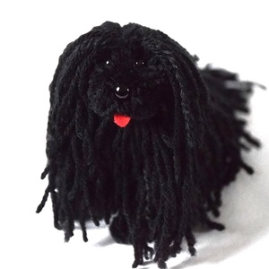 Puli - fekete - 10 cm -  - Meska.hu