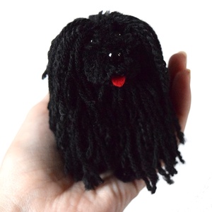Puli - fekete - 10 cm -  - Meska.hu
