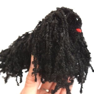 Puli - fekete - 9 cm -  - Meska.hu