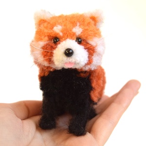 Kis panda, vörös macskamedve (Ailurus fulgens) - otthon & életmód - dekoráció - Meska.hu
