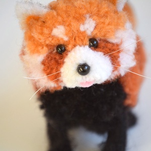Kis panda, vörös macskamedve (Ailurus fulgens) - otthon & életmód - dekoráció - Meska.hu