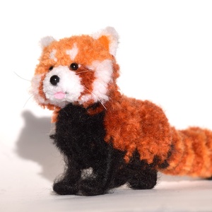 Kis panda, vörös macskamedve (Ailurus fulgens) - otthon & életmód - dekoráció - Meska.hu