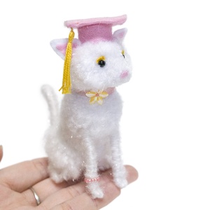Miss Prof Dr Cica - Nárcisz - otthon & életmód - dekoráció - dísztárgy - Meska.hu