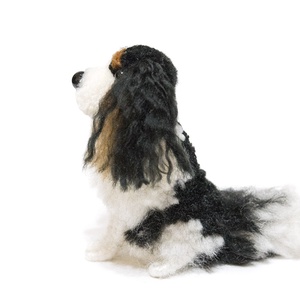Cavalier King Charles spániel - fekete - otthon & életmód - dekoráció - dísztárgy - Meska.hu