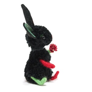 Pipacs nyuszi - otthon & életmód - dekoráció - dísztárgy - Meska.hu