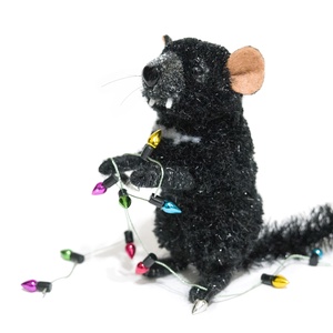 Erszényes ördög fényfüzérrel - otthon & életmód - dekoráció - dísztárgy - Meska.hu