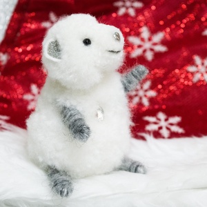 Kristálymaci - ezüst - otthon & életmód - dekoráció - dísztárgy - Meska.hu