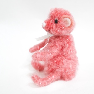 Pom - Teddy maci - rózsaszín - otthon & életmód - dekoráció - dekoratív figurák és szobrok - Meska.hu