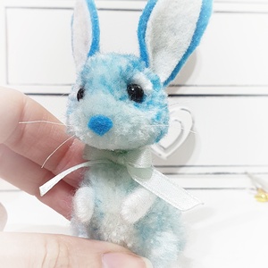 Égszín nyuszi  - otthon & életmód - dekoráció - dekoratív figurák és szobrok - Meska.hu