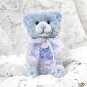 Pom - Teddy maci - Pöttöm Lila Orr - Meska.hu
