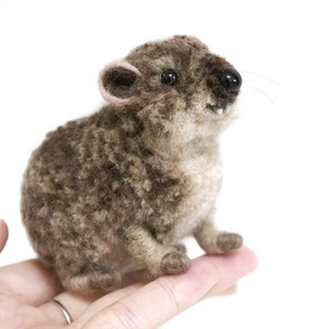 Fokföldi szirtiborz, hyrax - Meska.hu