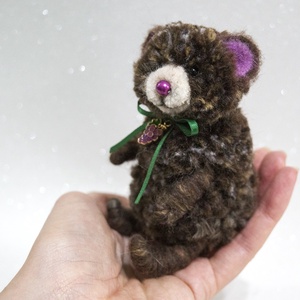 Pom - Teddy maci - Szőlőfürt - otthon & életmód - dekoráció - dekoratív figurák és szobrok - Meska.hu