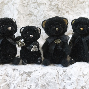 Pom - Teddy Halloween maci és a Szomorú Szellem - otthon & életmód - dekoráció - halloween - halloweeni figurák - Meska.hu