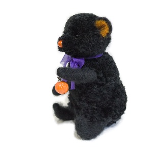 Pom - Teddy Halloween maci és a Tök - otthon & életmód - dekoráció - halloween - halloweeni figurák - Meska.hu