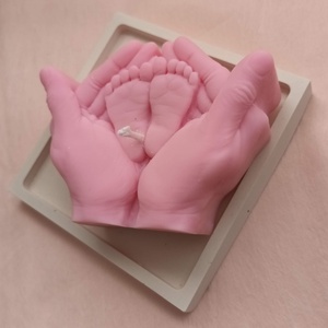 babaváró/bababejelentő szójagyertya, Kellékek & szerszámok, Dekorációs kellékek, Dekorációs gyertya, Gyertya-, mécseskészítés, MESKA