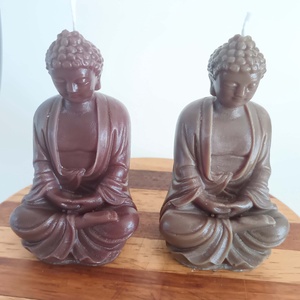Buddha / illatmentes szójaviasz gyertya - Meska.hu