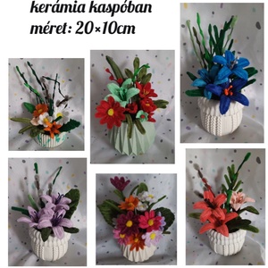 Zsenília csokor - Meska.hu