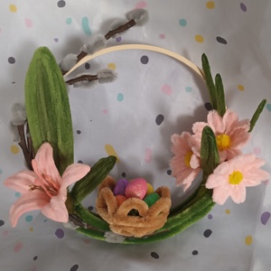 Húsvéti ajtódísz, kopogtató - ünnepi díszek, dekorációk - húsvéti díszek és dekorációk - húsvéti ajtódísz, kopogtató - Meska.hu